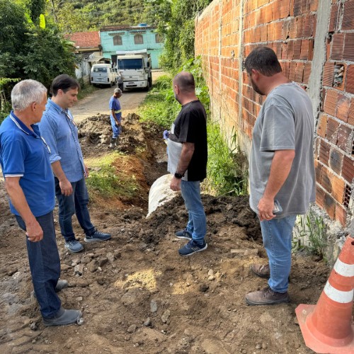 Saae-BM realiza obras de melhoria no sistema de drenagem do bairro São Domingos